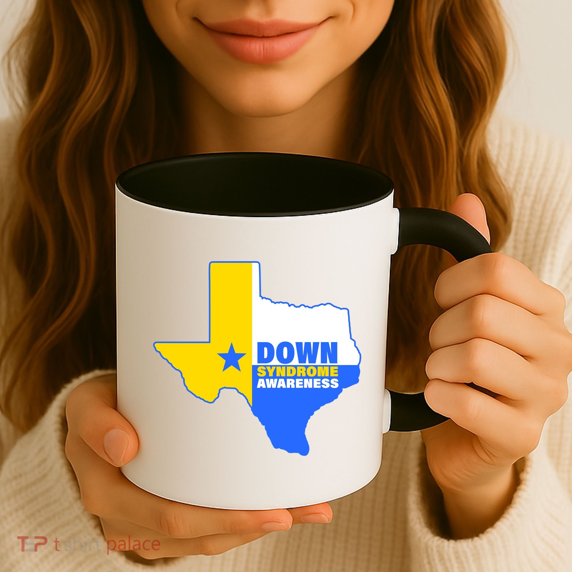 Down Syndrome Awareness Texas State Coffee Mug