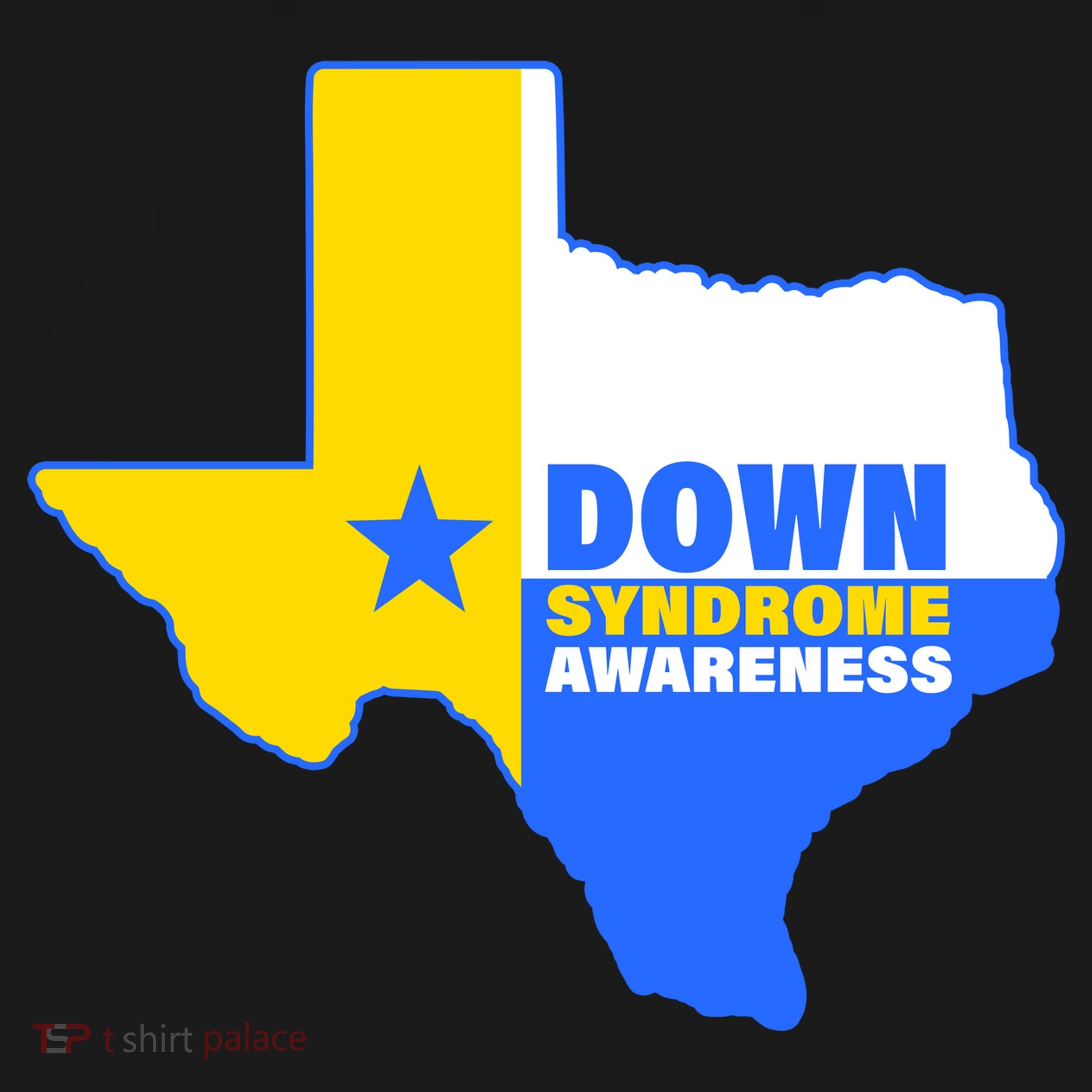 Down Syndrome Awareness Texas State Baby Bodysuit