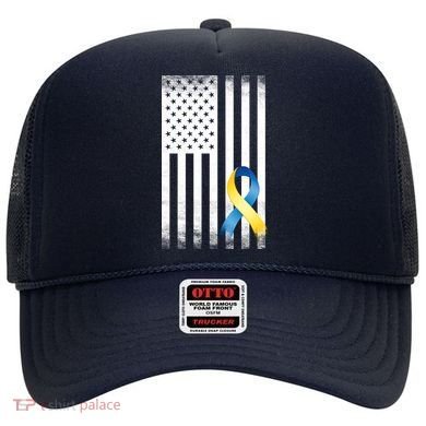 Down Syndrome Awareness USA Flag Hat