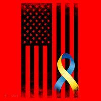 Down Syndrome Awareness USA Flag Santa Hat thumb 1