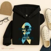 Down Syndrome Bad Attitude Hoodie thumb 4