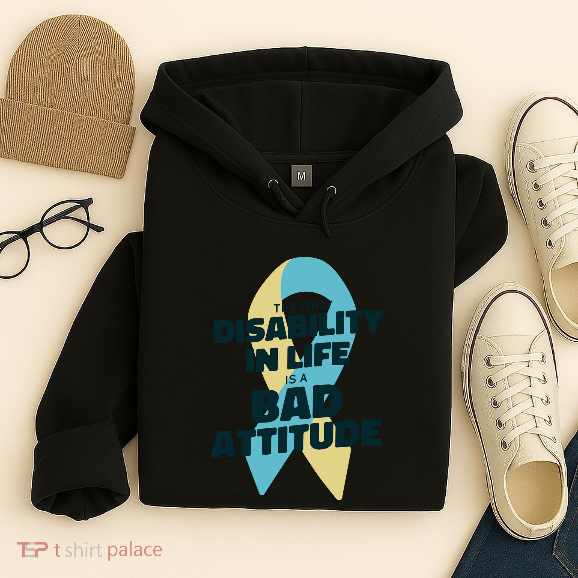 Down Syndrome Bad Attitude Hoodie