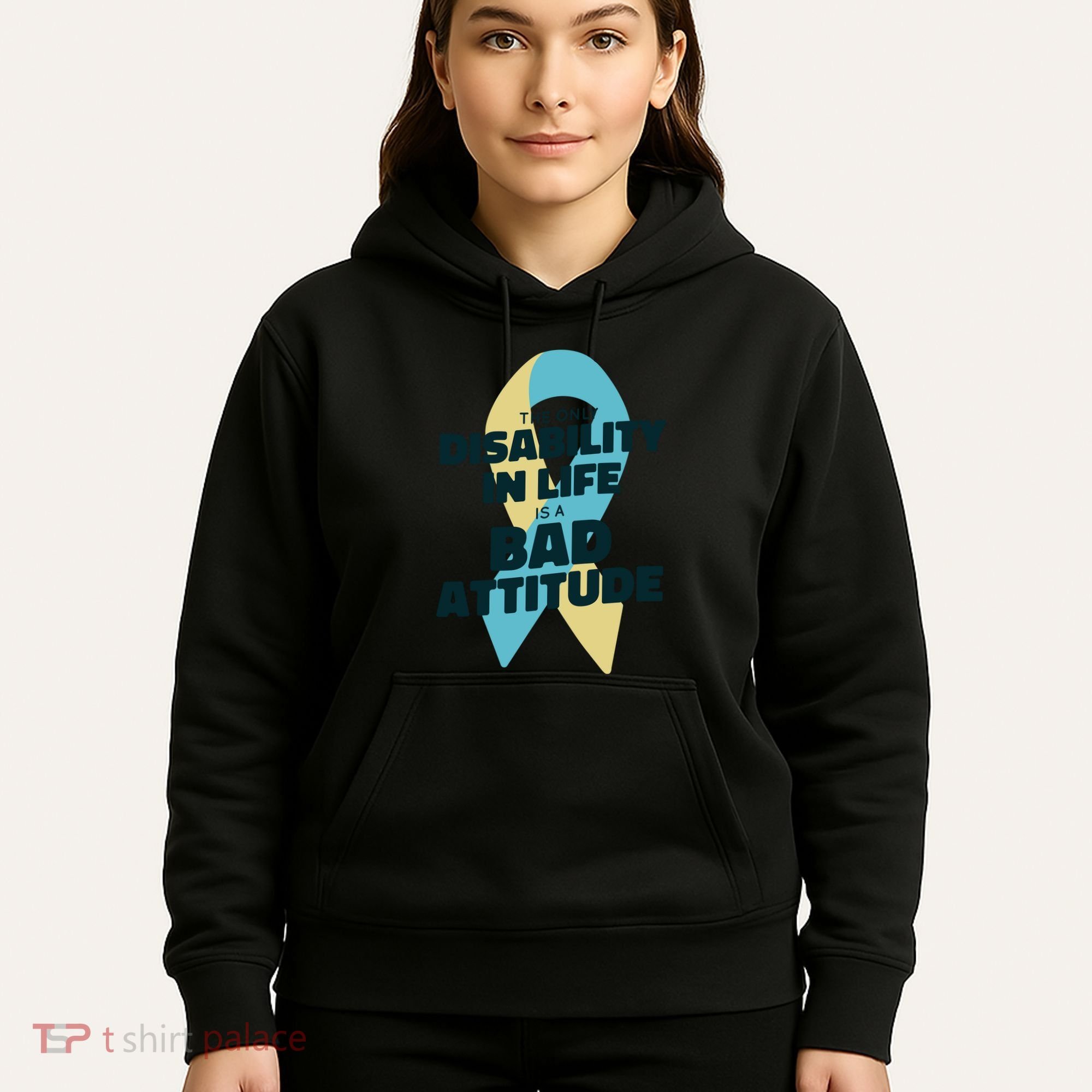 Down Syndrome Bad Attitude Hoodie
