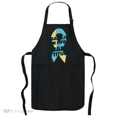 Down Syndrome Bad Attitude Apron