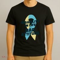 Down Syndrome Bad Attitude T-Shirt thumb 3