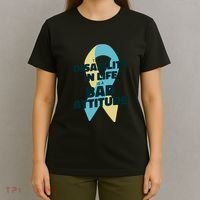 Down Syndrome Bad Attitude T-Shirt thumb 4