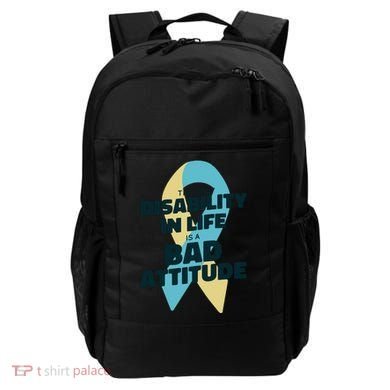 Down Syndrome Bad Attitude Backpack