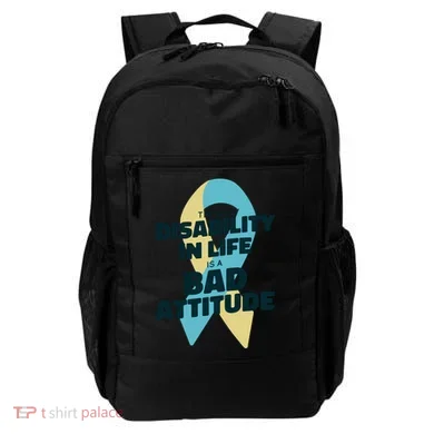 Down Syndrome Bad Attitude Backpack