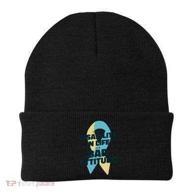 Down Syndrome Bad Attitude Beanie