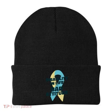 Down Syndrome Bad Attitude Beanie