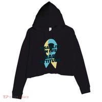 Down Syndrome Bad Attitude Crop Fleece Hoodie thumb 0