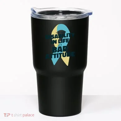 Down Syndrome Bad Attitude Tumbler