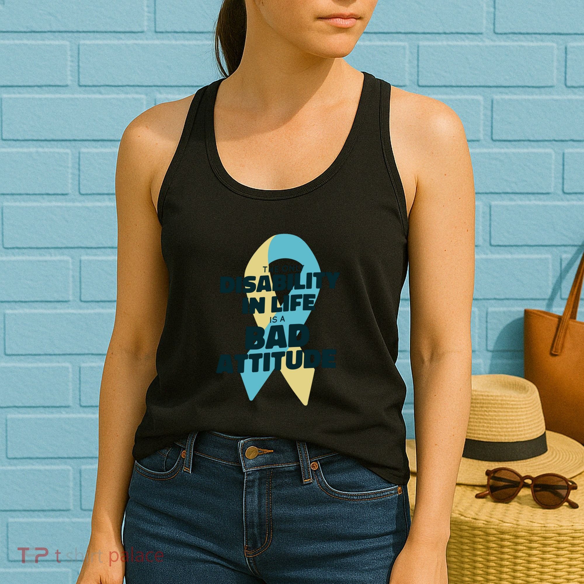Down Syndrome Bad Attitude Women's Tank Top