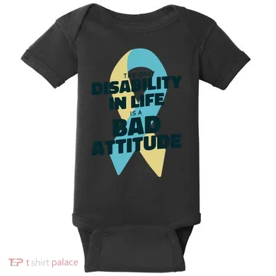 Down Syndrome Bad Attitude Baby Bodysuit