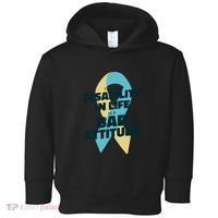 Down Syndrome Bad Attitude Toddler Hoodie thumb 0