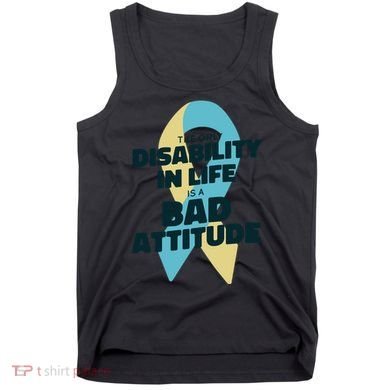 Down Syndrome Bad Attitude Tank Top