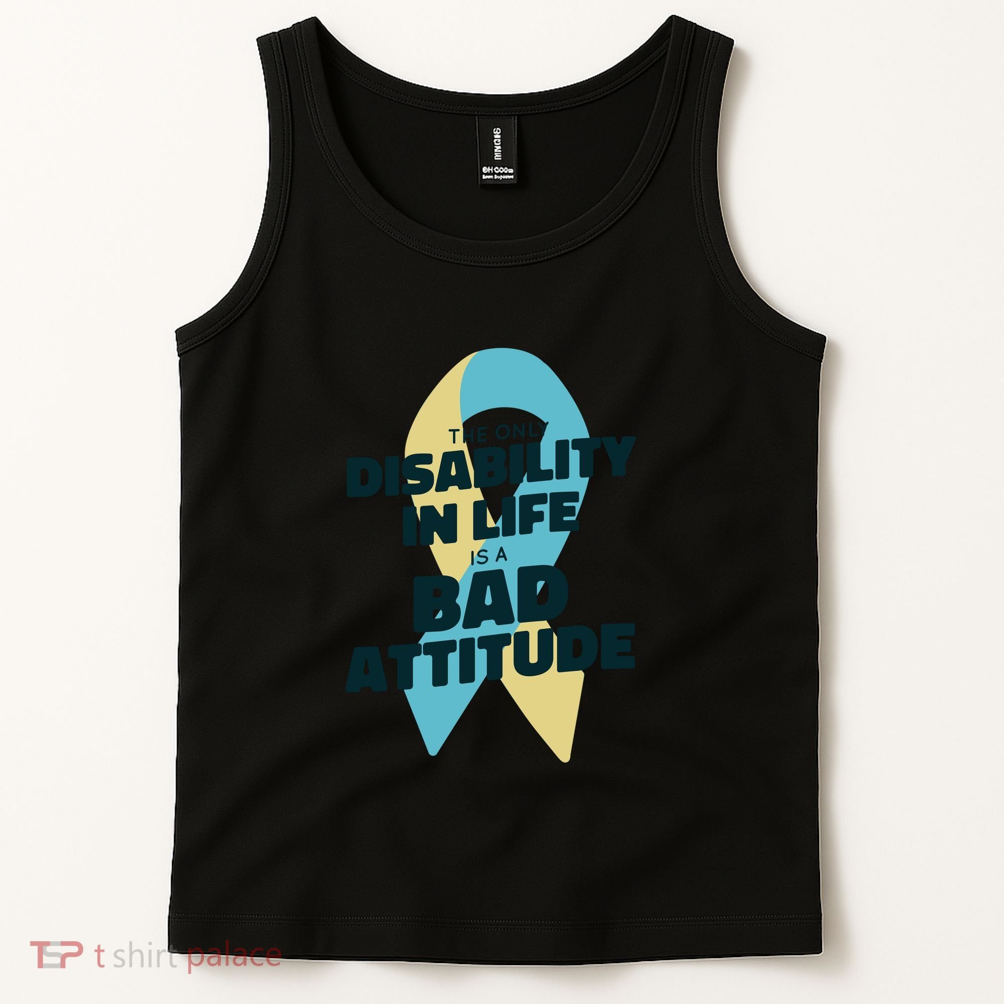 Down Syndrome Bad Attitude Tank Top