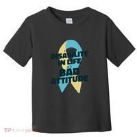 Down Syndrome Bad Attitude Toddler T-Shirt thumb 0