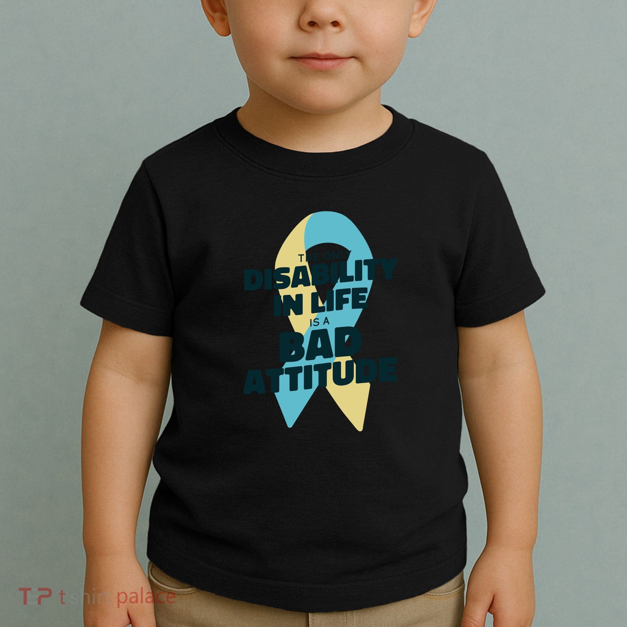 Down Syndrome Bad Attitude Toddler T-Shirt
