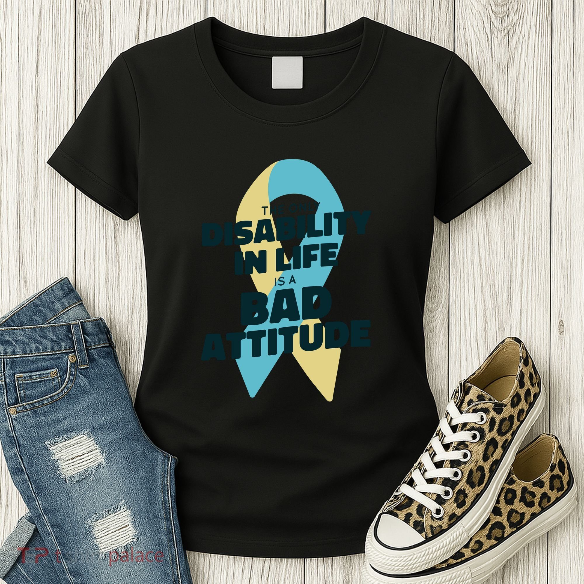 Down Syndrome Bad Attitude Women's T-Shirt