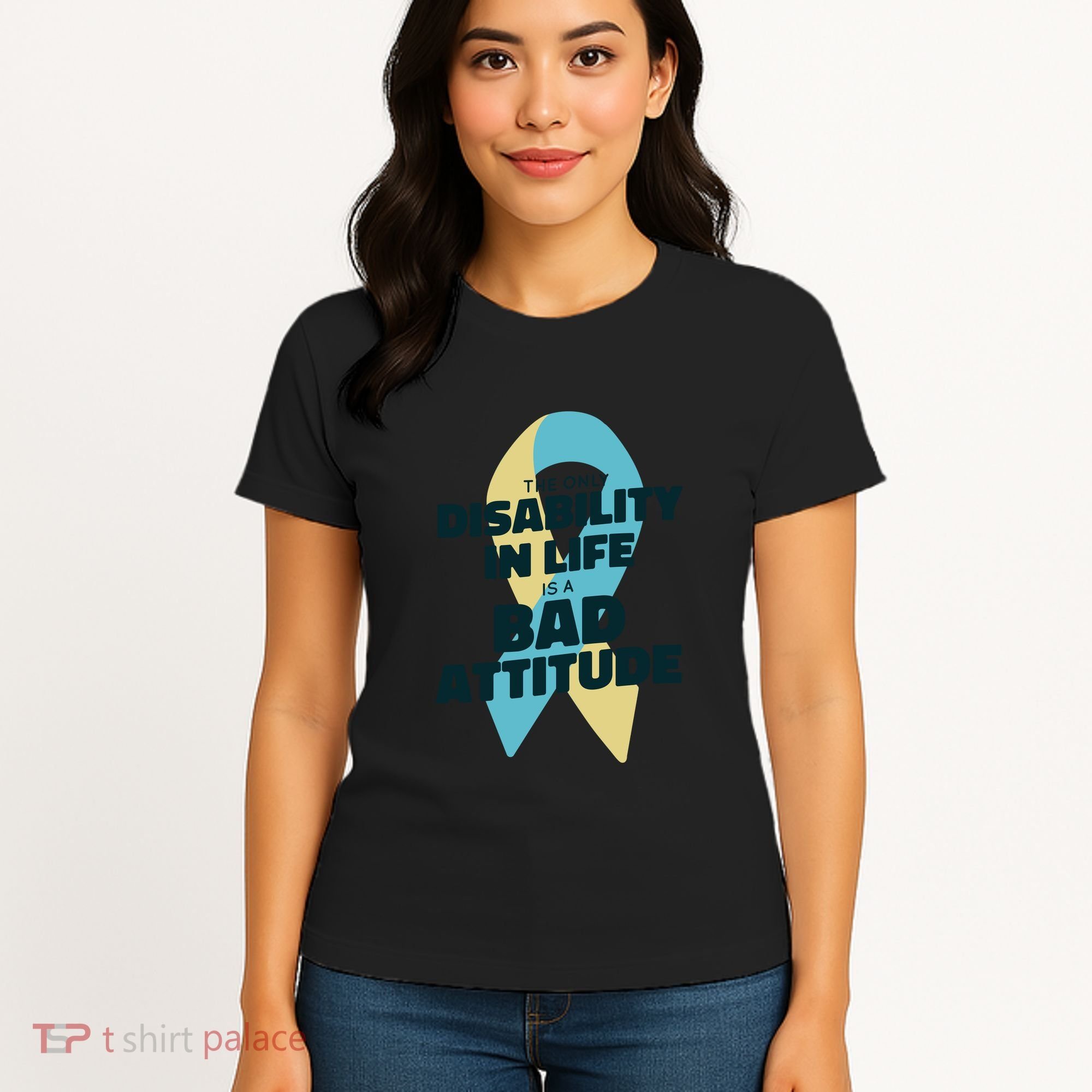 Down Syndrome Bad Attitude Women's T-Shirt