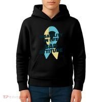 Down Syndrome Bad Attitude Kids Hoodie thumb 4