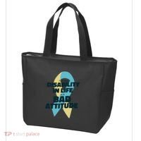 Down Syndrome Bad Attitude Tote Bag thumb 3