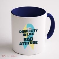 Down Syndrome Bad Attitude Coffee Mug thumb 1