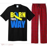 Down Syndrome Born This Way Ribbon Pajama Set thumb 0