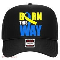 Down Syndrome Born This Way Ribbon Hat thumb 0