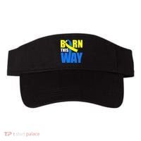 Down Syndrome Born This Way Ribbon Visor thumb 0