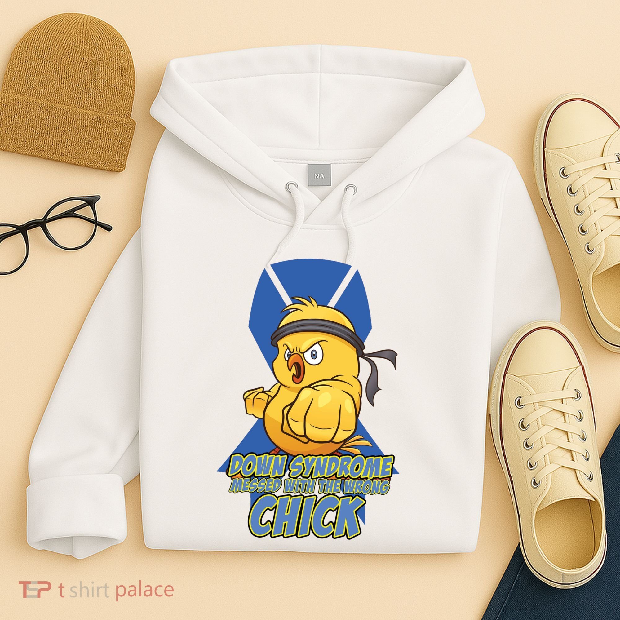 Down Syndrome Chick Hoodie