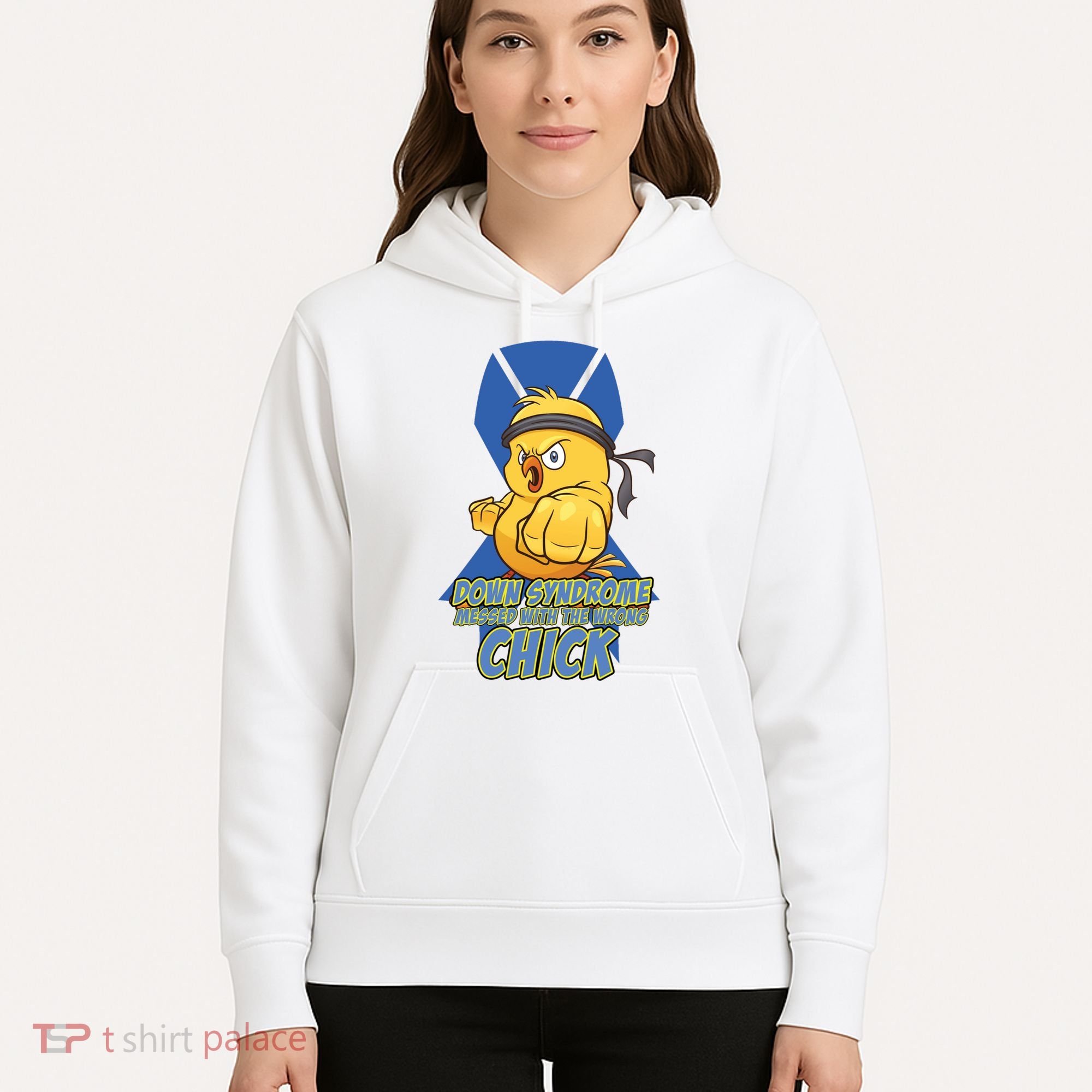 Down Syndrome Chick Hoodie