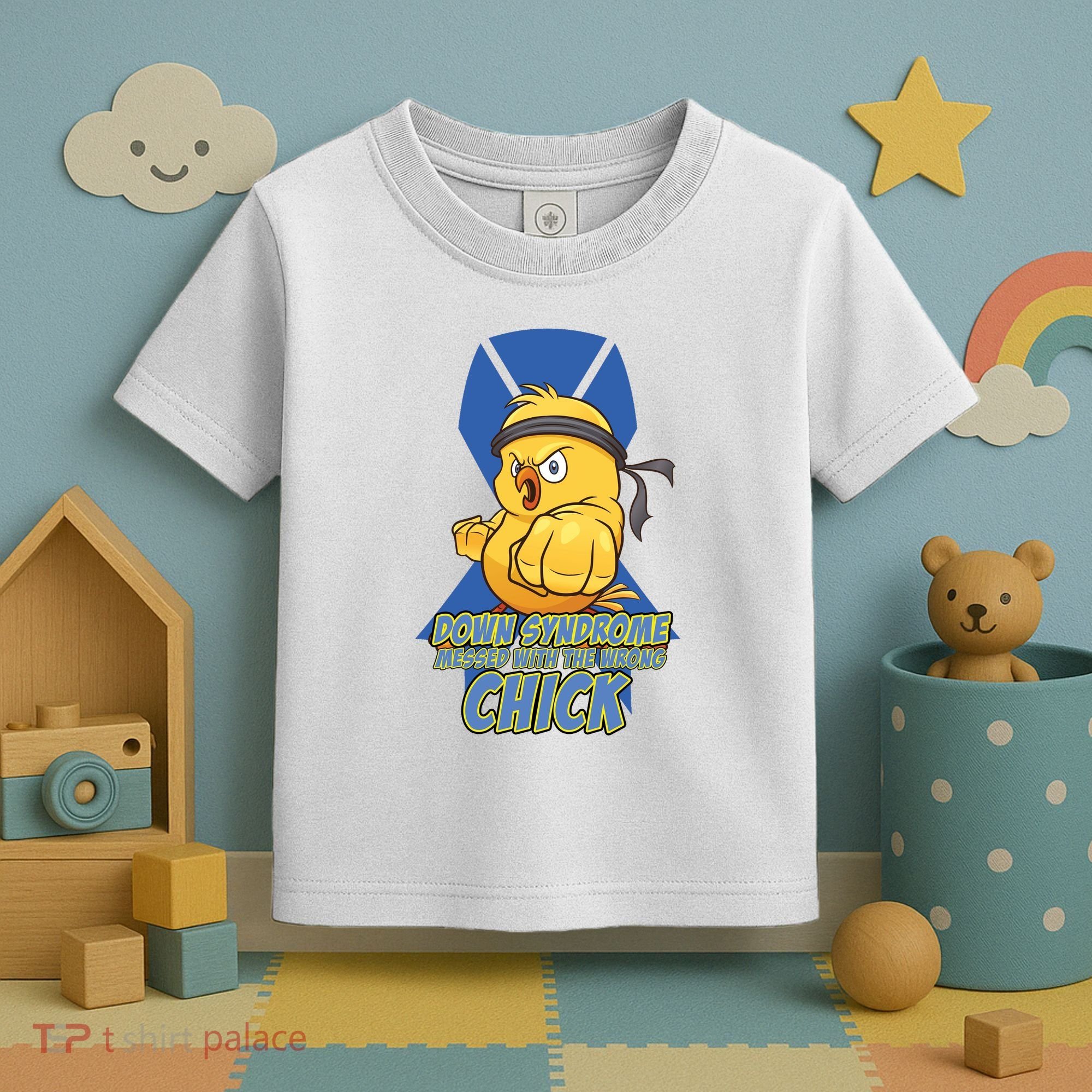 Down Syndrome Chick Toddler T-Shirt