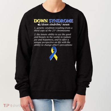 Down Syndrome Definition Women's Sweatshirt