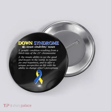 Down Syndrome Definition Button