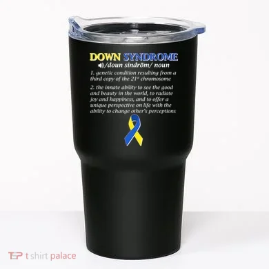 Down Syndrome Definition Tumbler