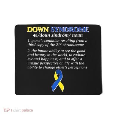Down Syndrome Definition Mousepad