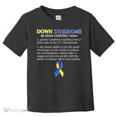 Down Syndrome Definition Toddler T-Shirt