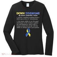 Down Syndrome Definition Women's Long Sleeve Shirt thumb 0