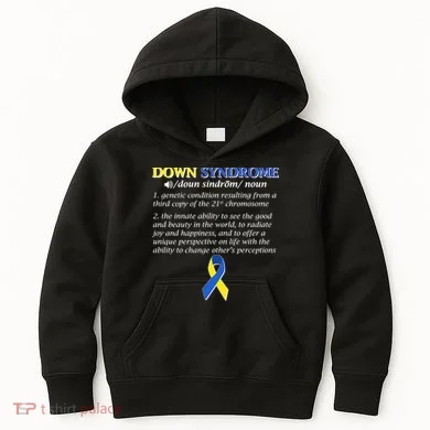 Down Syndrome Definition Kids Hoodie