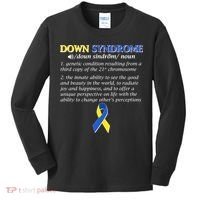Down Syndrome Definition Kids Long Sleeve Shirt thumb 0