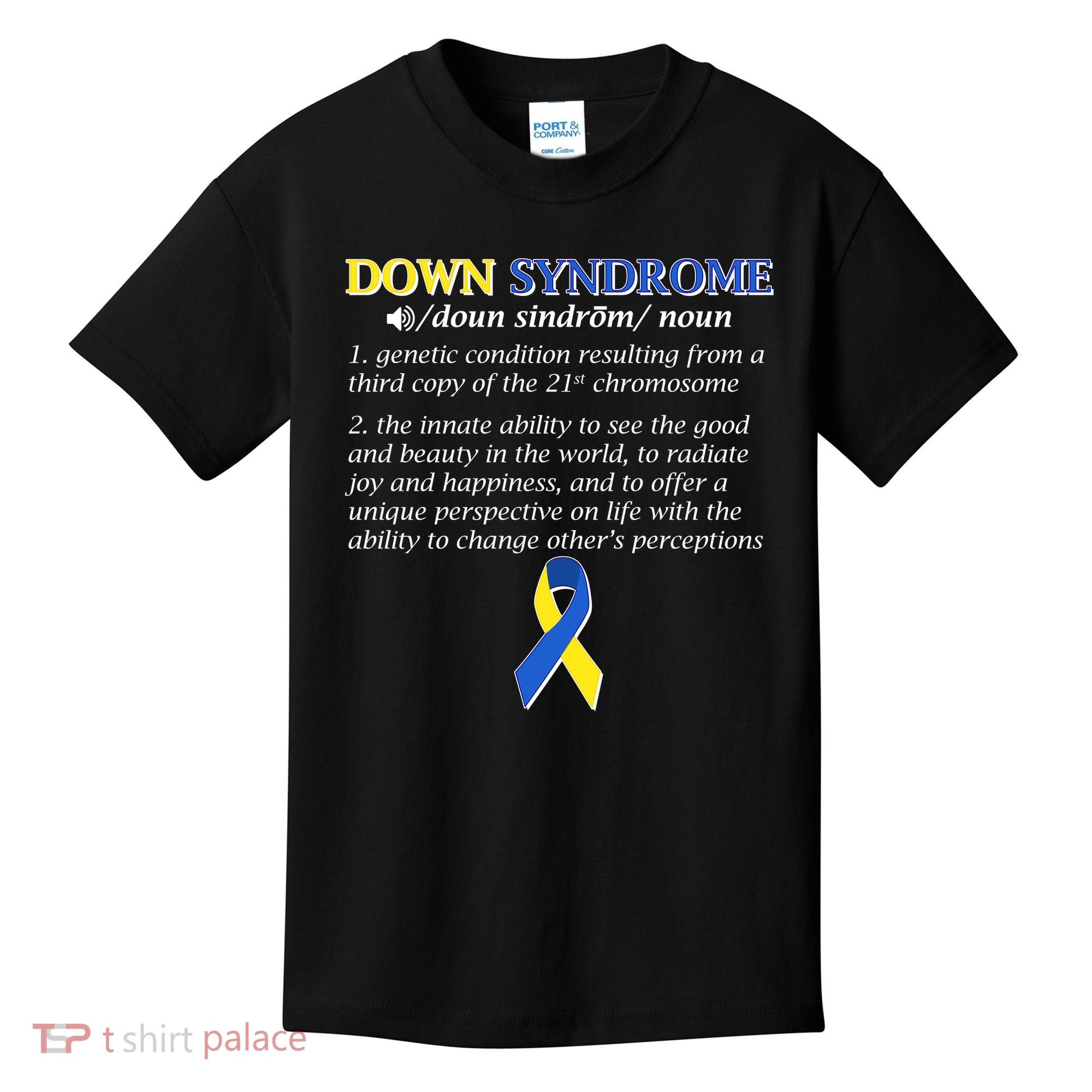 Down Syndrome Definition Kids T-Shirt