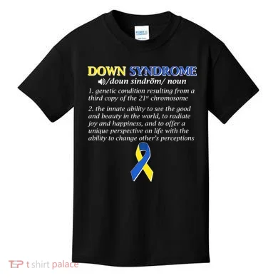 Down Syndrome Definition Kids T-Shirt