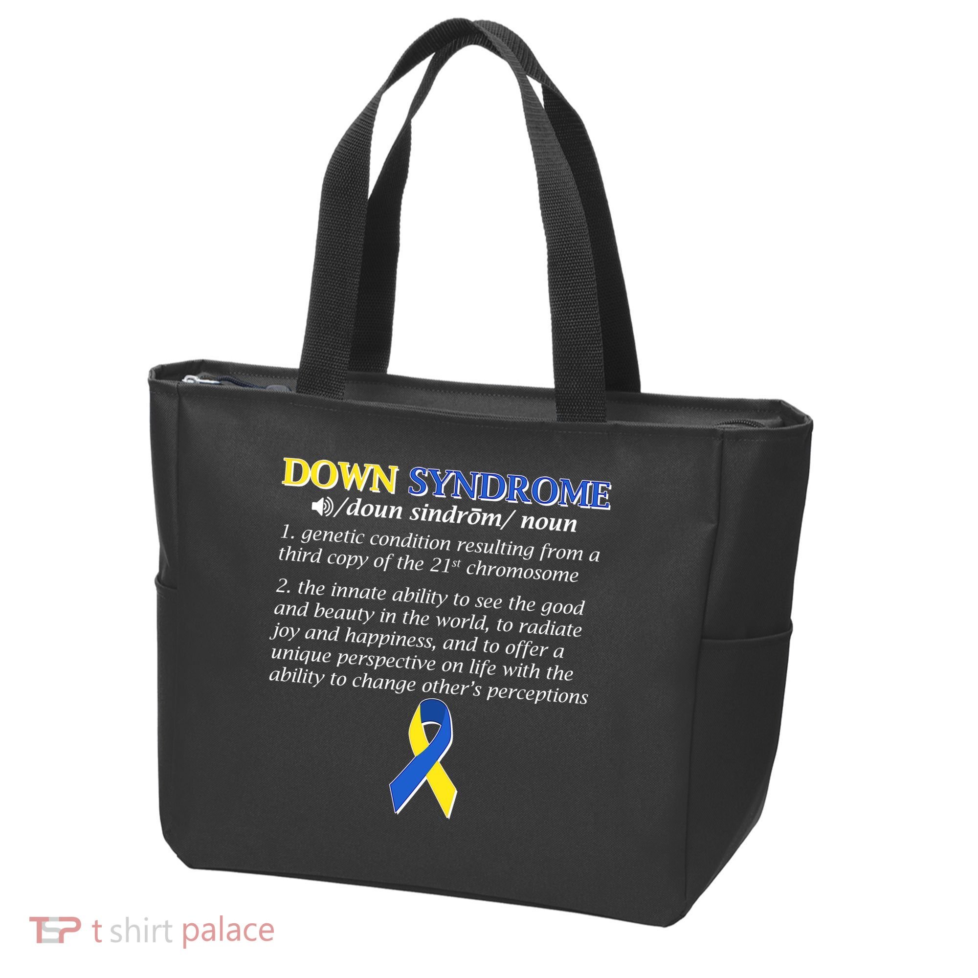 Down Syndrome Definition Tote Bag