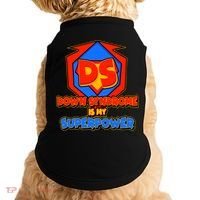 Down Syndrome Is My Superpower Awareness Doggie Tank thumb 0