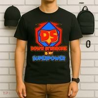 Down Syndrome Is My Superpower Awareness T-Shirt thumb 6