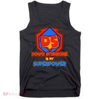 Down Syndrome Is My Superpower Awareness Tank Top thumb 0