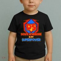Down Syndrome Is My Superpower Awareness Toddler T-Shirt thumb 2