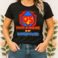 Down Syndrome Is My Superpower Awareness Women's T-Shirt thumb 2